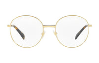 MIU MIU Eyeglass Frames Women's Gold