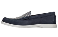 DIOR Granville Loafer Navy Blue Suede
