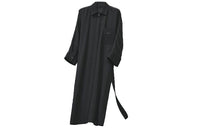 HERMES Long Sleeved Dress Women's Black