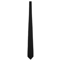 Loro Piana Virgin Wool, Silk Ties Men's Black