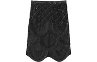 SAINT LAURENT Casual Long Skirts Women's Black