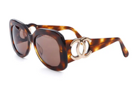CHANEL Pre-Owned 1990-2000s CC Oversize-frame Sunglasses