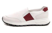 PRADA Low Top Sports Casual Shoes Men's White