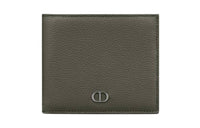 DIOR Grained Calfskin Wallet Men's Green
