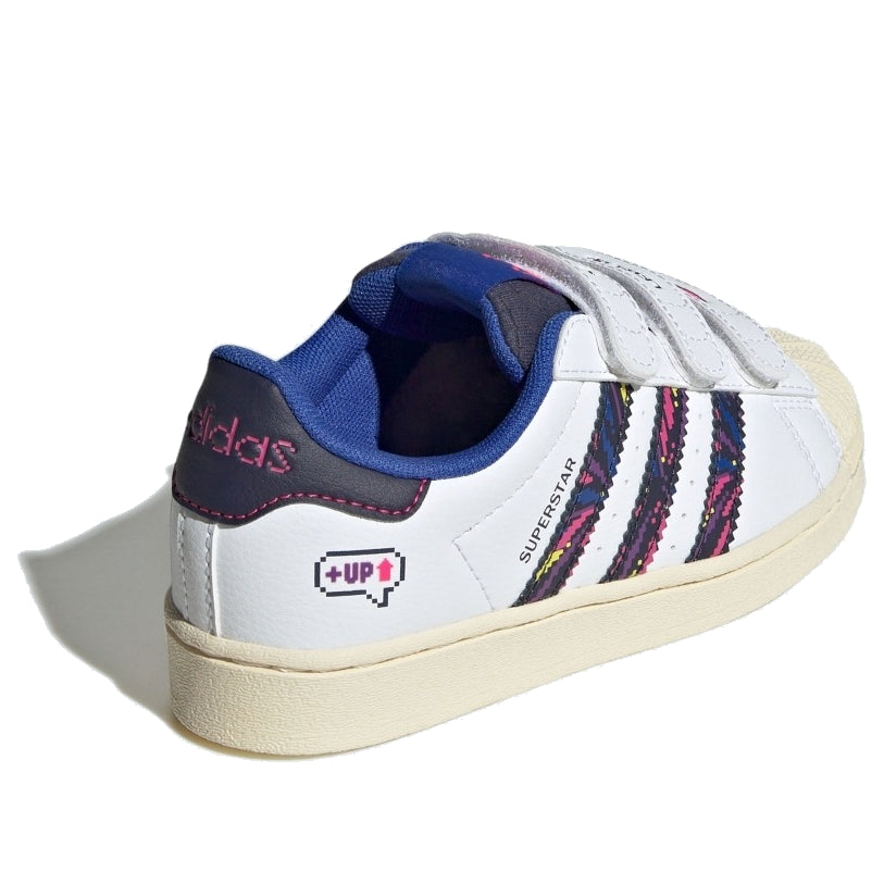 (GS) adidas originals Superstar Comfort Closure 'White Blue' IF4318