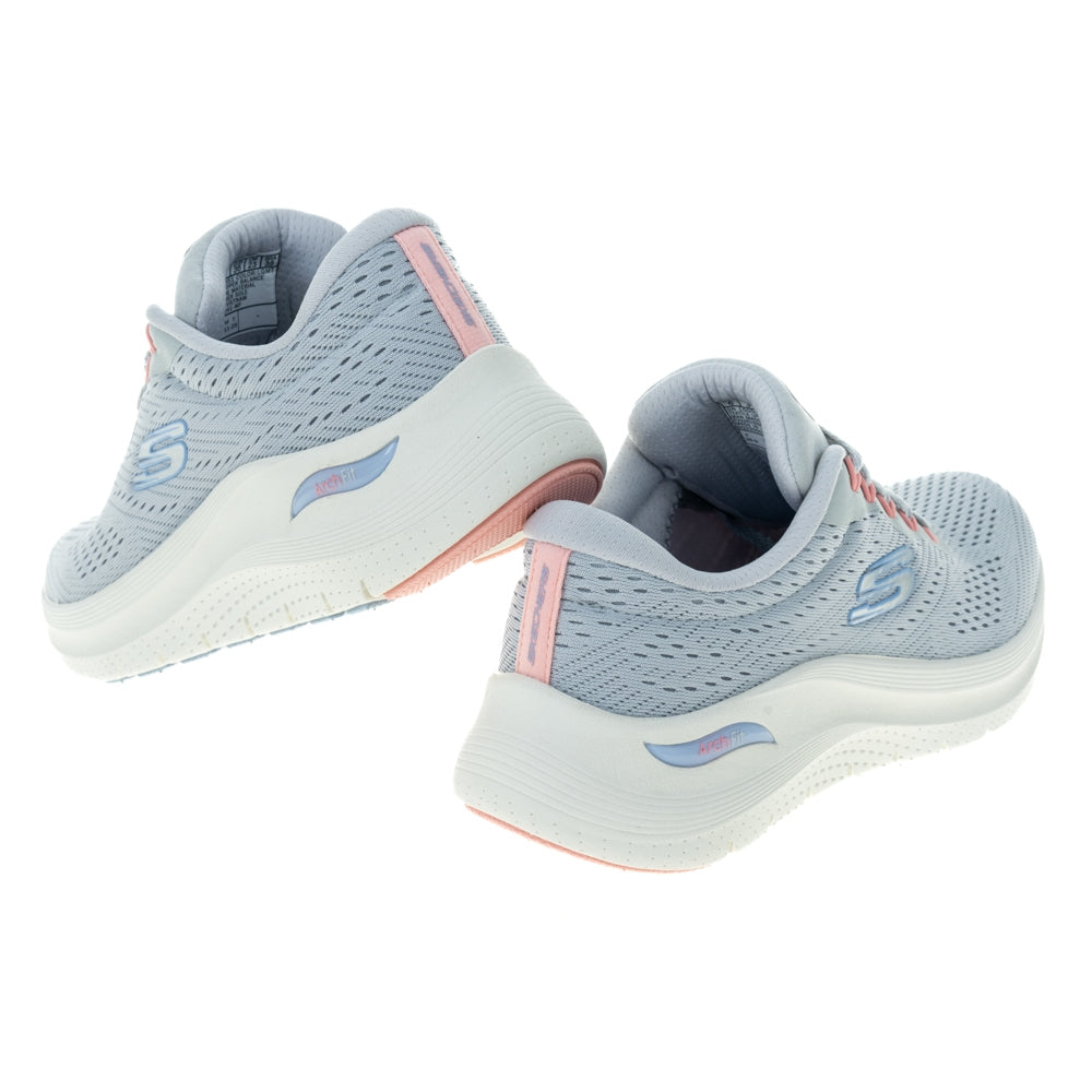 (WMNS) Skechers Arch Fit 2.0 'Grey' 150051-LGMT