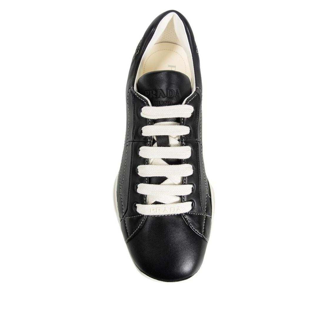 PRADA FS25 Nappa Leather Sneaker 'Black' 2EE429-038-F0632