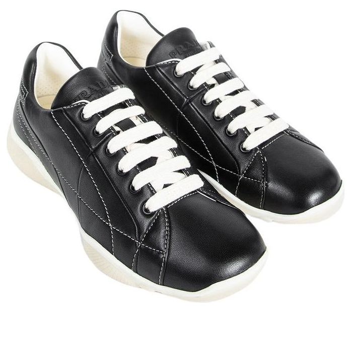 PRADA FS25 Nappa Leather Sneaker 'Black' 2EE429-038-F0632