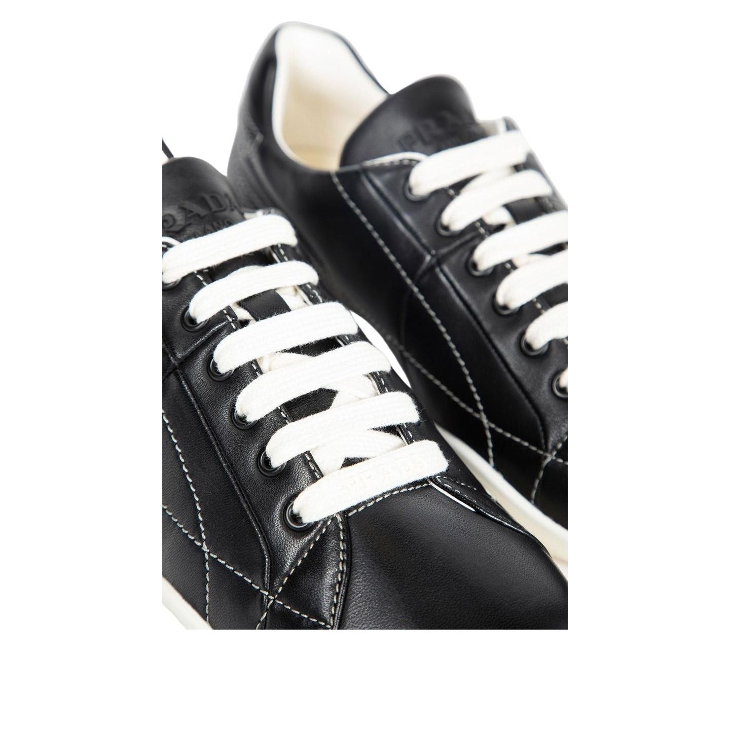 PRADA FS25 Nappa Leather Sneaker 'Black' 2EE429-038-F0632