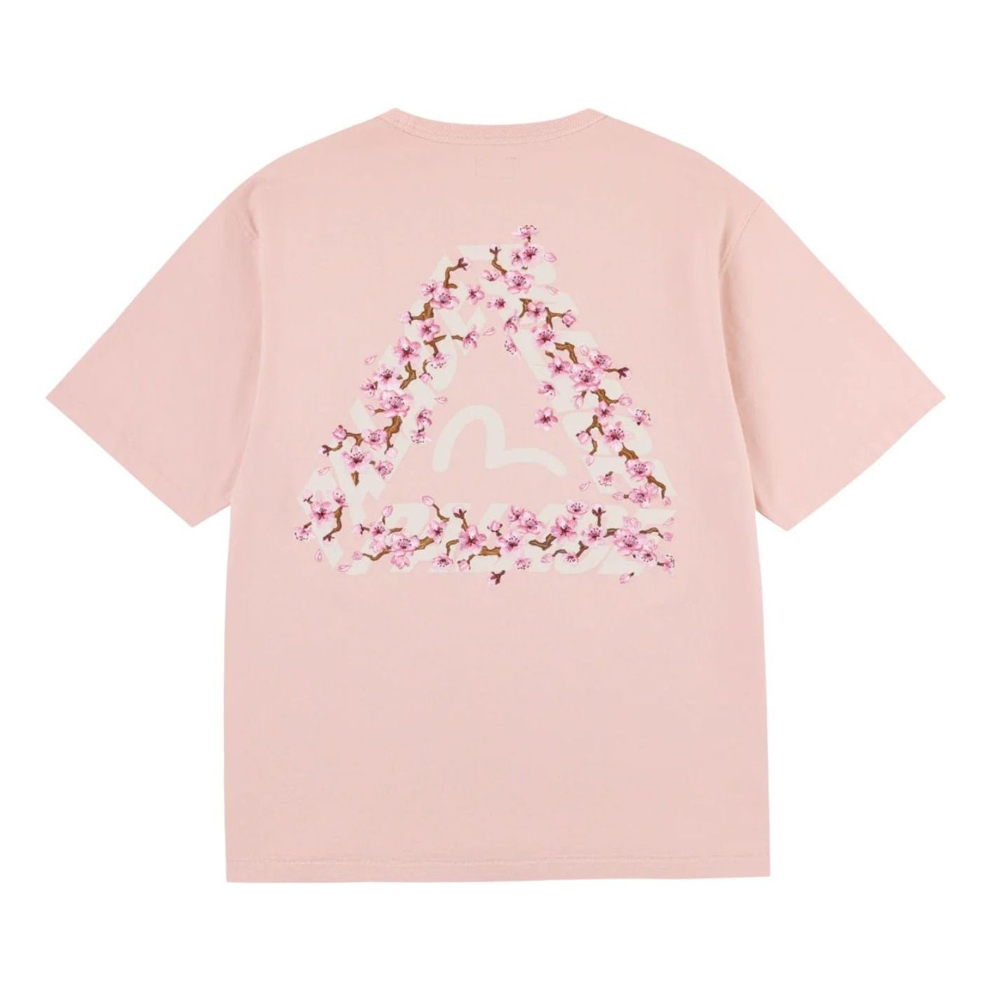 Palace x EVISU Heavy Wash T Shirt 'Misty Pink' P30ES244