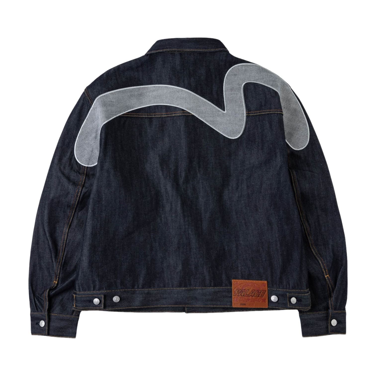 Palace x EVISU Type 2 Denim Jacket 'Indigo' P30JK194