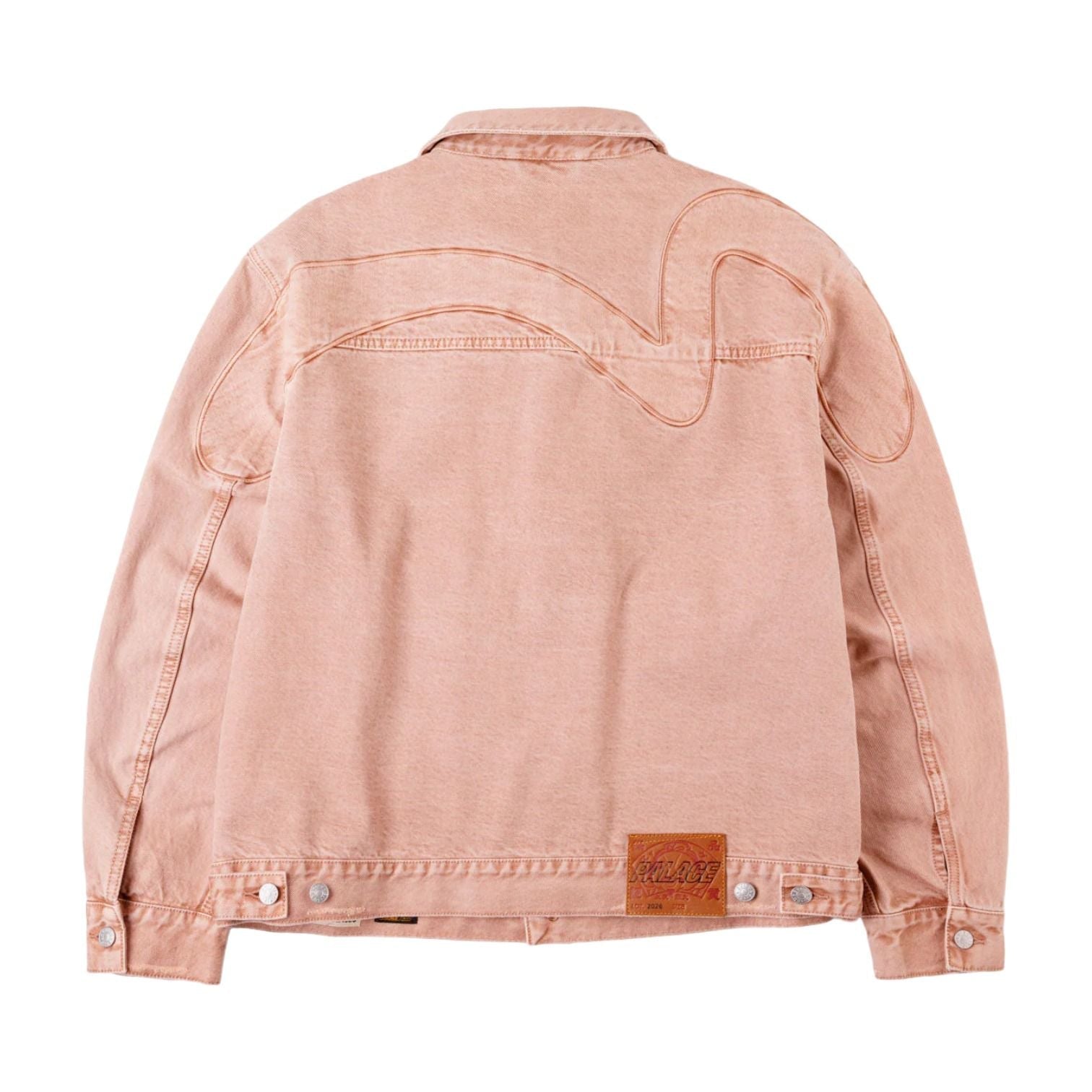 Palace x EVISU Type 2 Denim Jacket 'Pink Wash' P30JK205