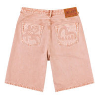 Palace x EVISU Long Denim Short 'Pink Wash' P30ST117