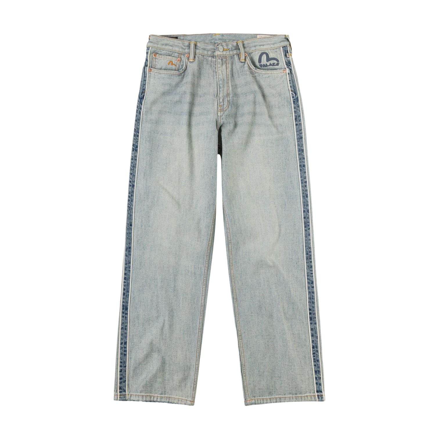Palace x EVISU P90 Baggy Jean 'Reverse Indigo' P30T058