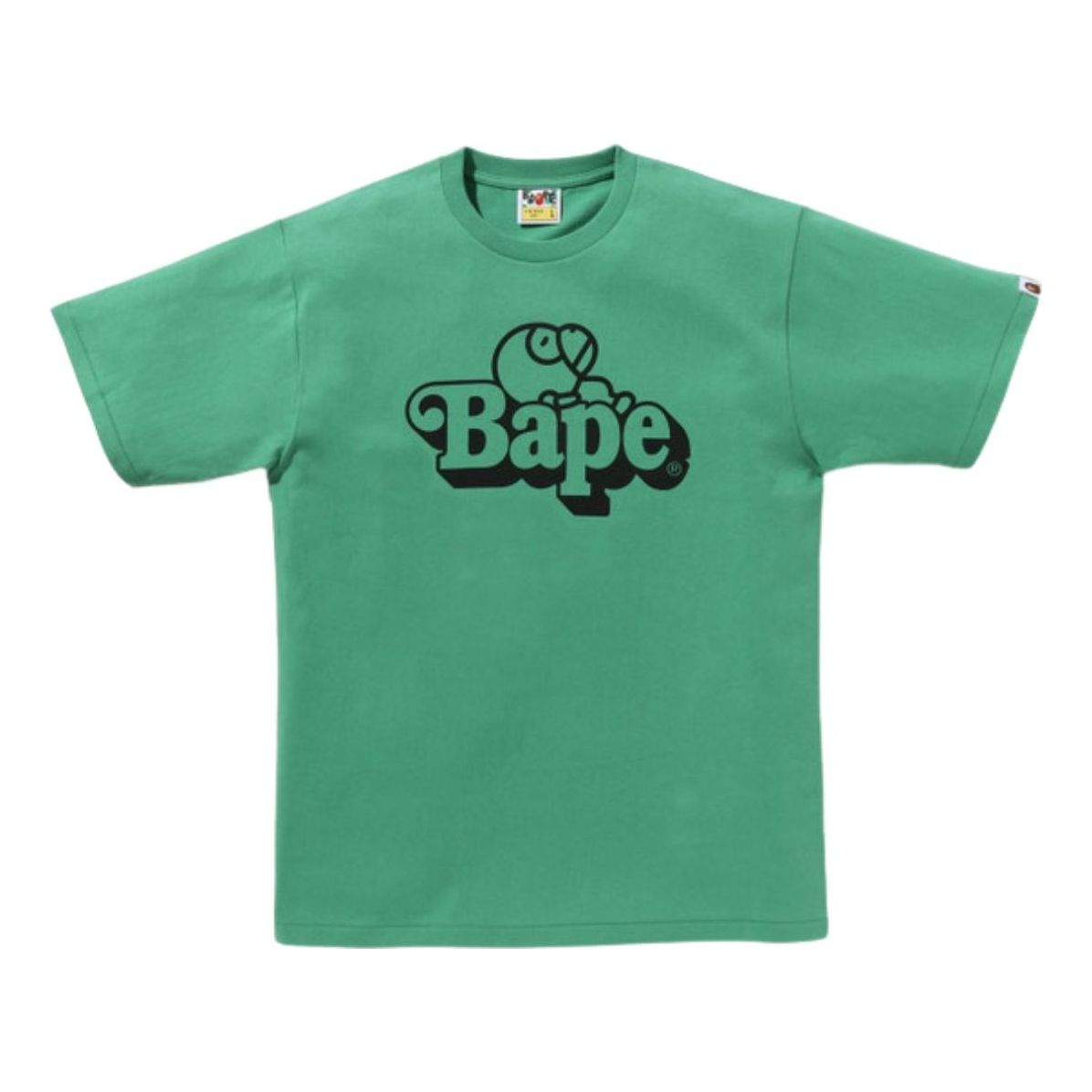 A Bathing Ape Milo on Bape Tee 'Green' 2K30-110-009-GREEN