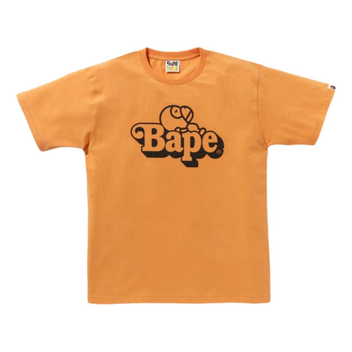 A Bathing Ape Milo on Bape Tee 'Orange' 2K30-110-009-ORANGE