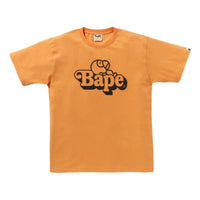 A Bathing Ape Milo on Bape Tee 'Orange' 2K30-110-009-ORANGE