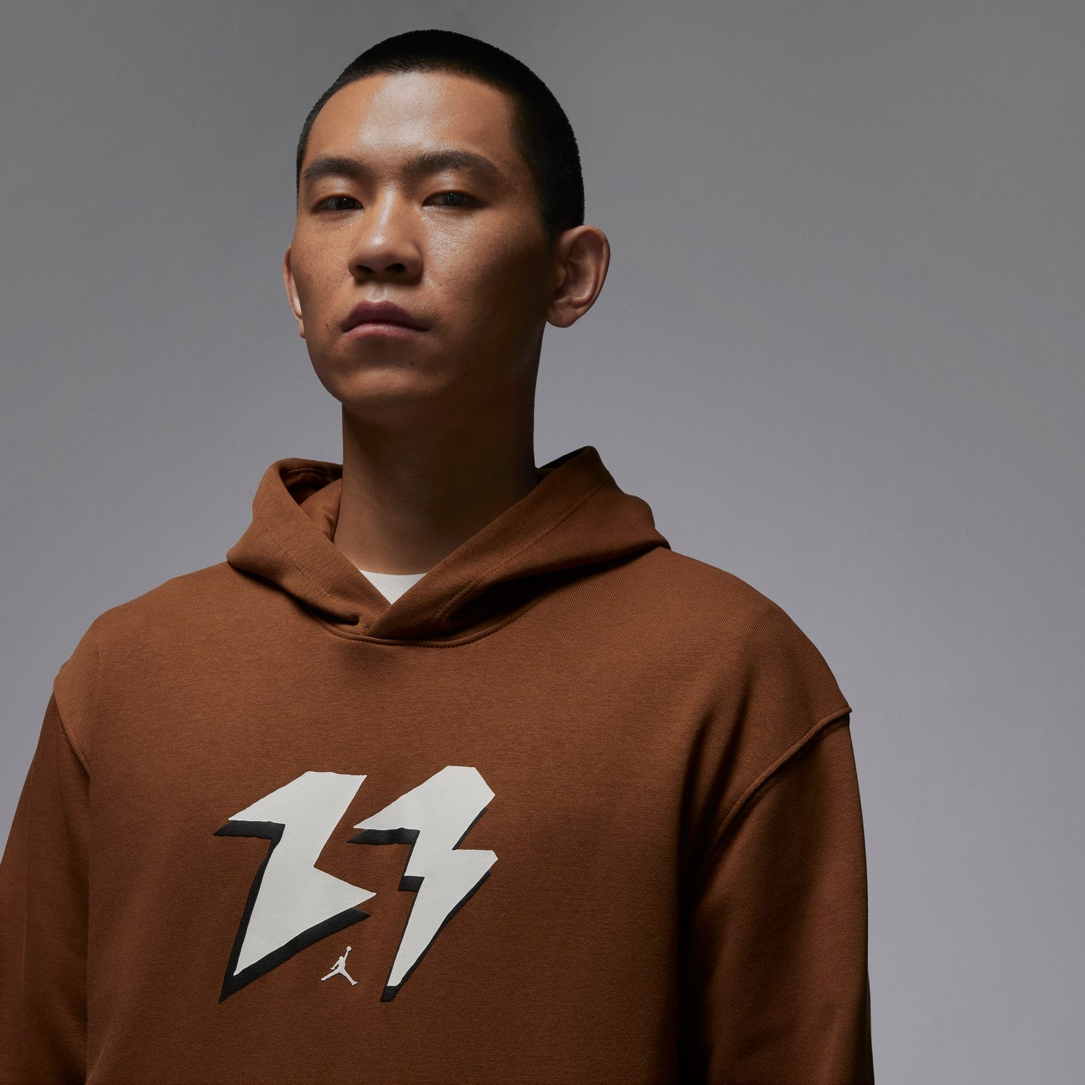 Air Jordan Flight MVP Fleece Pullover Hoodie Asia Sizing 'Light British Tan' FQ1871-281