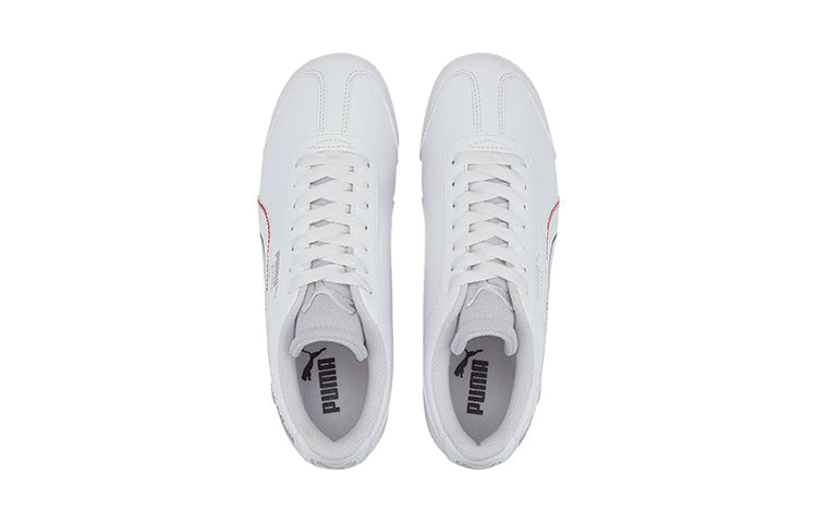 (GS) PUMA Bmw M Motorsport Roma Low Running Shoes White 306528-02