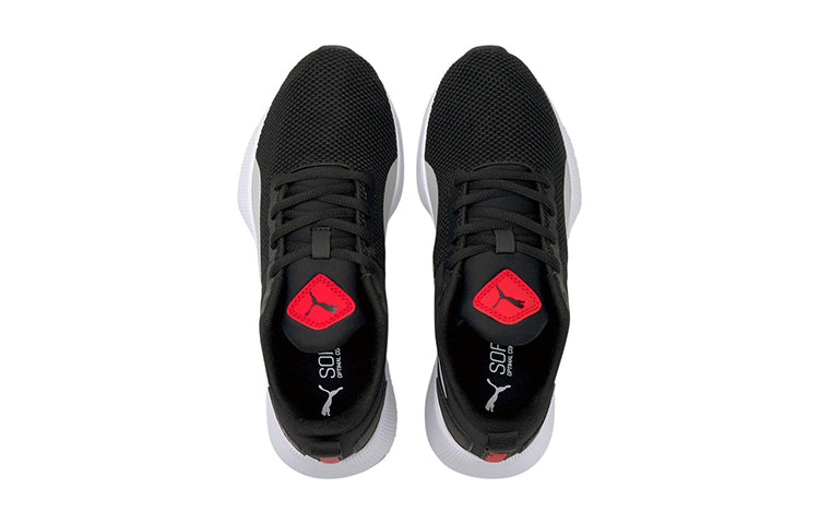 PUMA Flyer Runner K Shoes Black/Grey/Red 192928-17