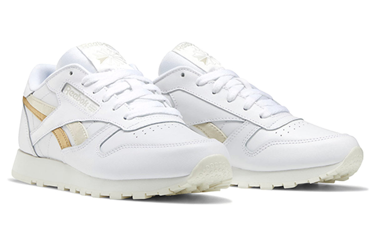 (WMNS) Reebok Classic Leather 'White Brown' FW1257