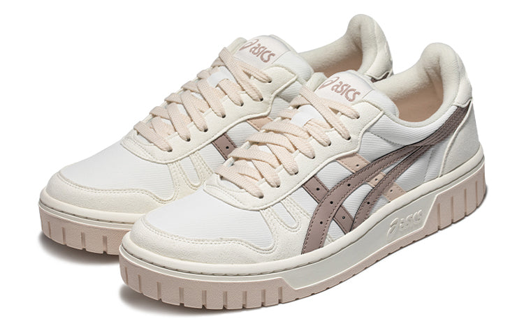ASICS Court MZ Retro Casual Skateboarding Shoes Unisex Beige Brown 1203A127-106