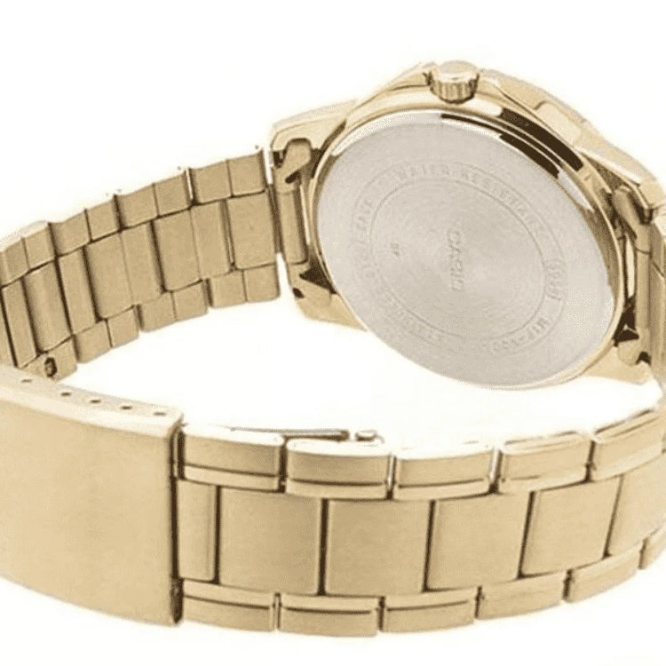 CASIO Quartz Stainless Steel Strap Waterproof SilverGray Dial Mens SilverGray Analog MTP-V004G-7B2