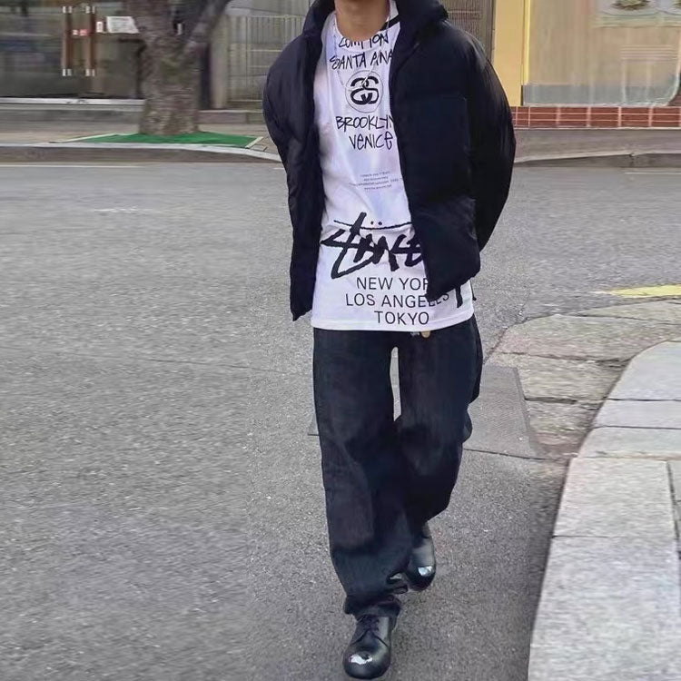 Stussy x TAKAHIRO MIYASHITA Crossover 40 Anniversary Short Sleeve Unisex White 3903647