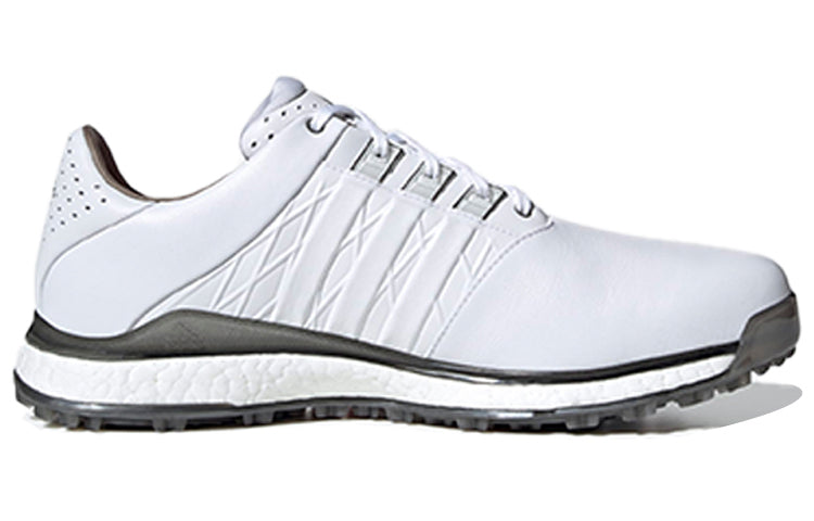 adidas Tour360 XT-SL Spikeless 2.0 Wide Golf Shoes 'Cloud White Dark Silver Metallic' EG4884
