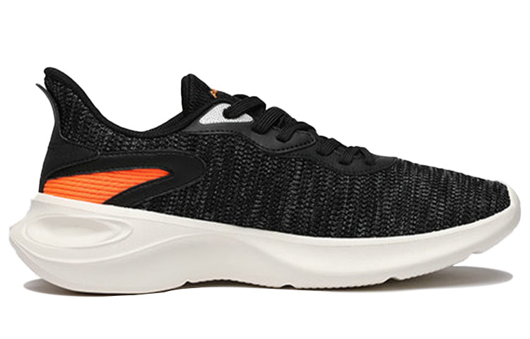 ANTA Running Series Sneakers 'Black Orange' 112045574-1