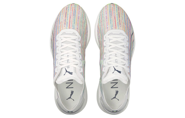 PUMA Electrify Nitro Spectra Sneakers White/Green 195415-01