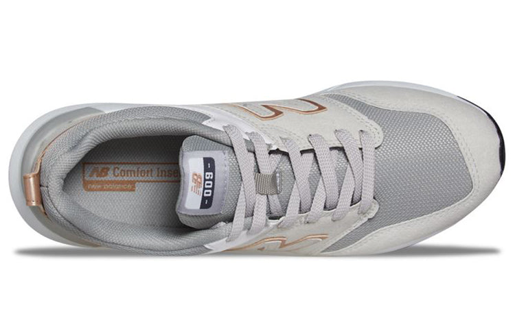 (WMNS) New Balance 009 Series Low-Top Ivory 'Cream White Gray' WS009IGG