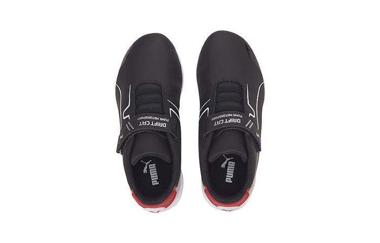 PUMA Scuderia Drift Cat Kid's Trainers Black/White/Red 339971-01