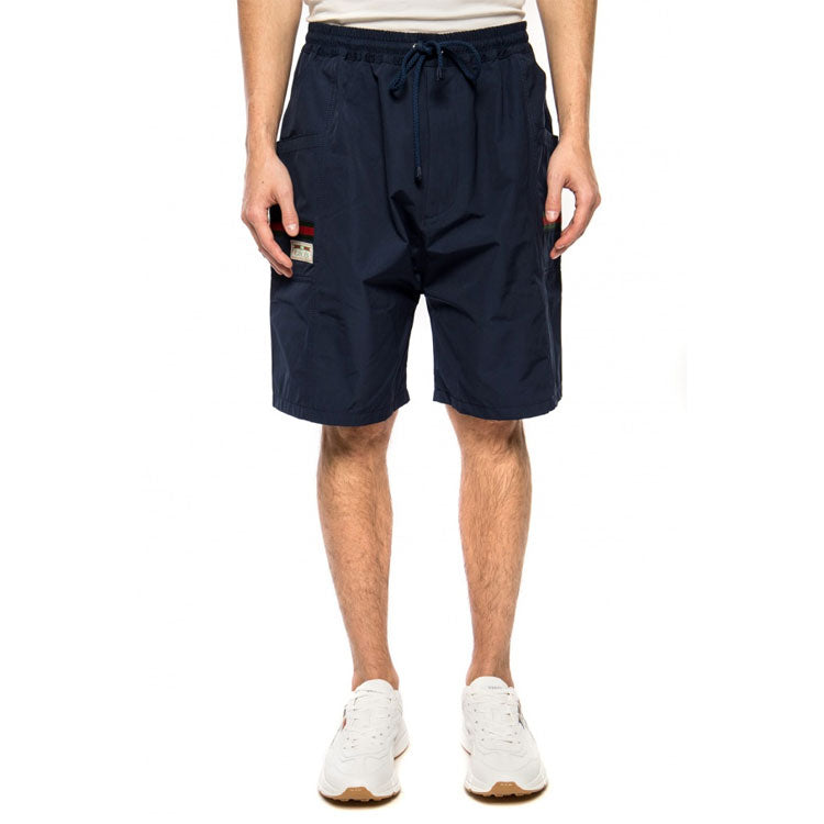 Gucci Solid Color Casual Shorts Dark Blue 604172-XDA17-4206