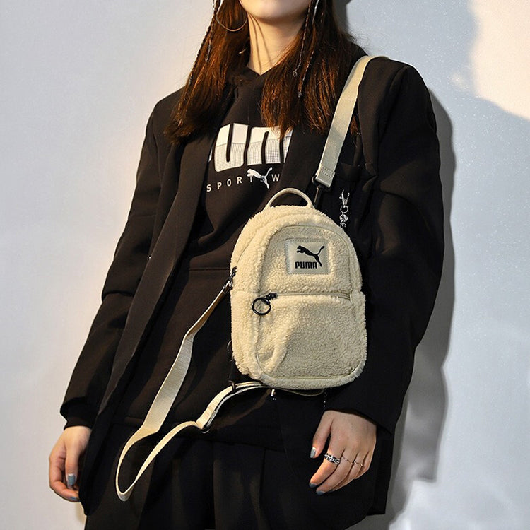 (WMNS) PUMA Prime Sherpa Bag 'Beige' 078190-02