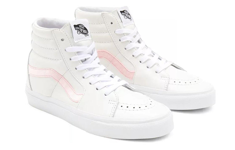 Vans SK8-HI Wear-resistant Non-Slip Casual Skateboarding Shoes White VN0A32QG9XL