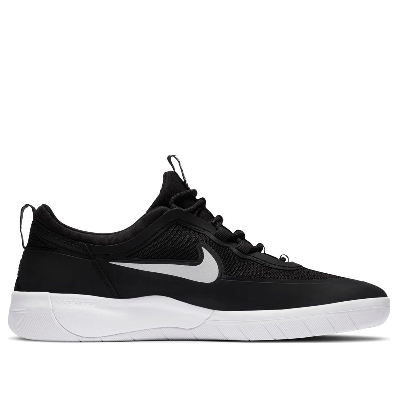 Nike Nyjah Free 2 SB 'Black White' BV2078-001