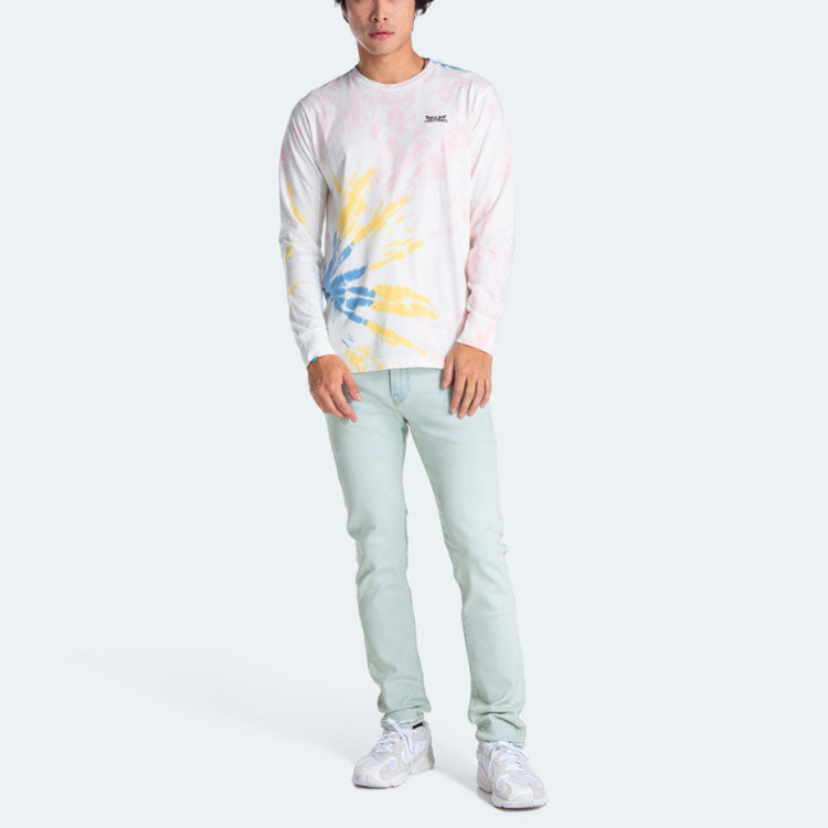 Men's Levis Pure Cotton Splash Ink Long Sleeves Pink 79664-0011