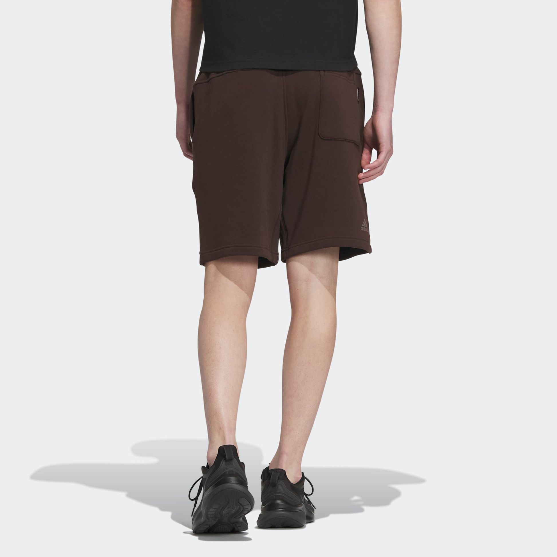 adidas Verbiage Shorts 'Dark Brown' IP3932
