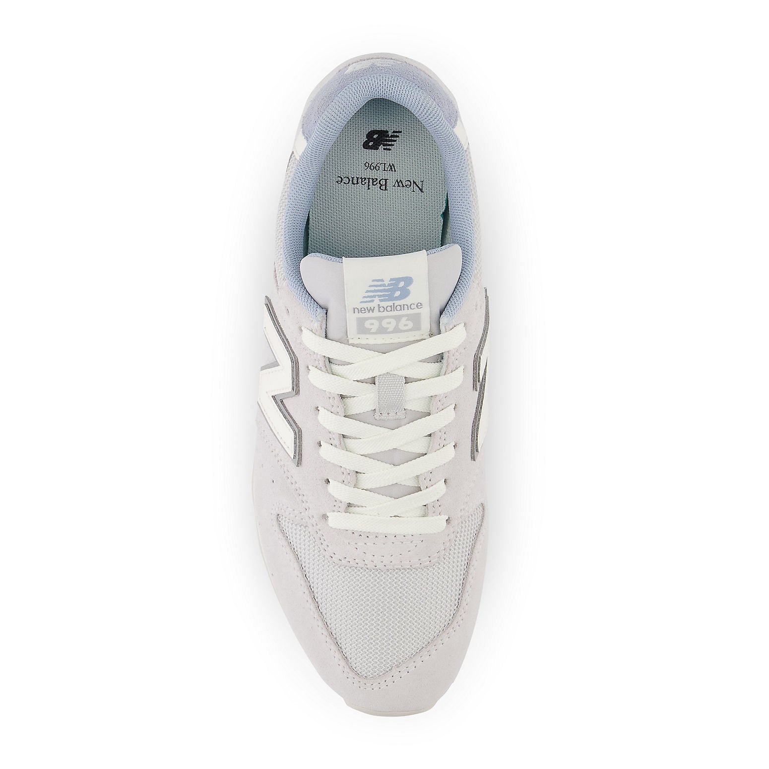 (WMNS) New Balance WL996 'Grey White Blue' WL996CP2