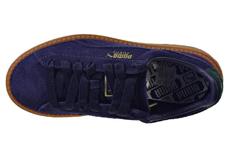 (WMNS) PUMA Suede Platform 'Purple' 367066-01