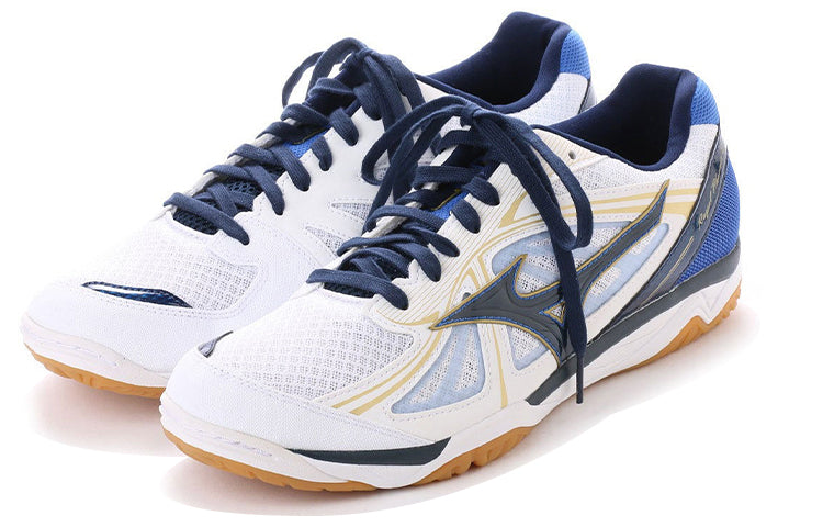 Mizuno Wave Rider 25 Wide 'White Blue' V1GA173025
