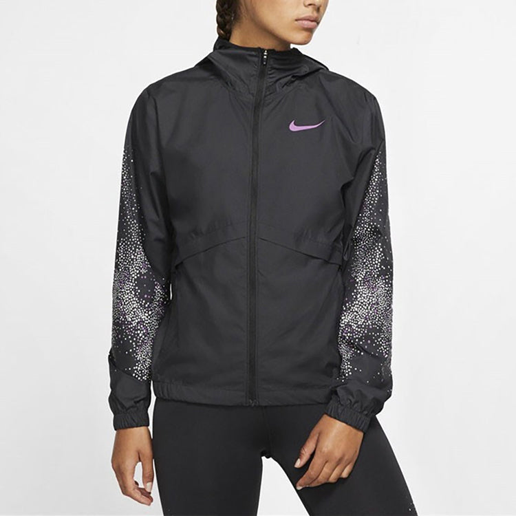 (WMNS) Nike hooded Cardigan Training Jacket Black BV4724-010