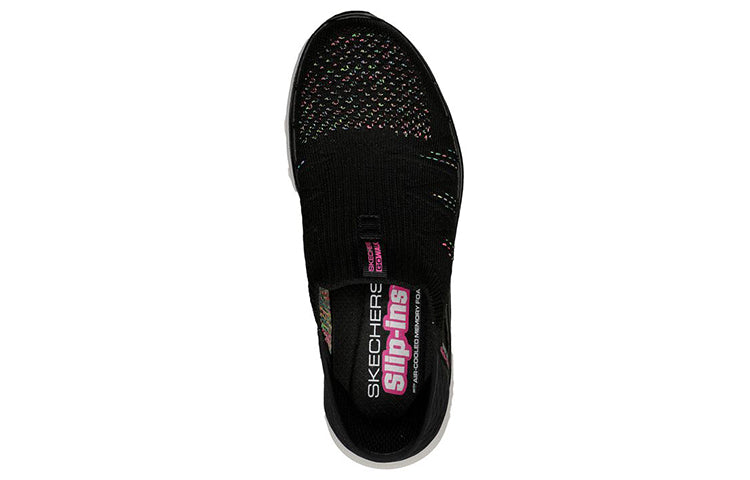 (WMNS) Skechers Go Walk 6 Valentina 'Black Multicolor' 124566-BKMT
