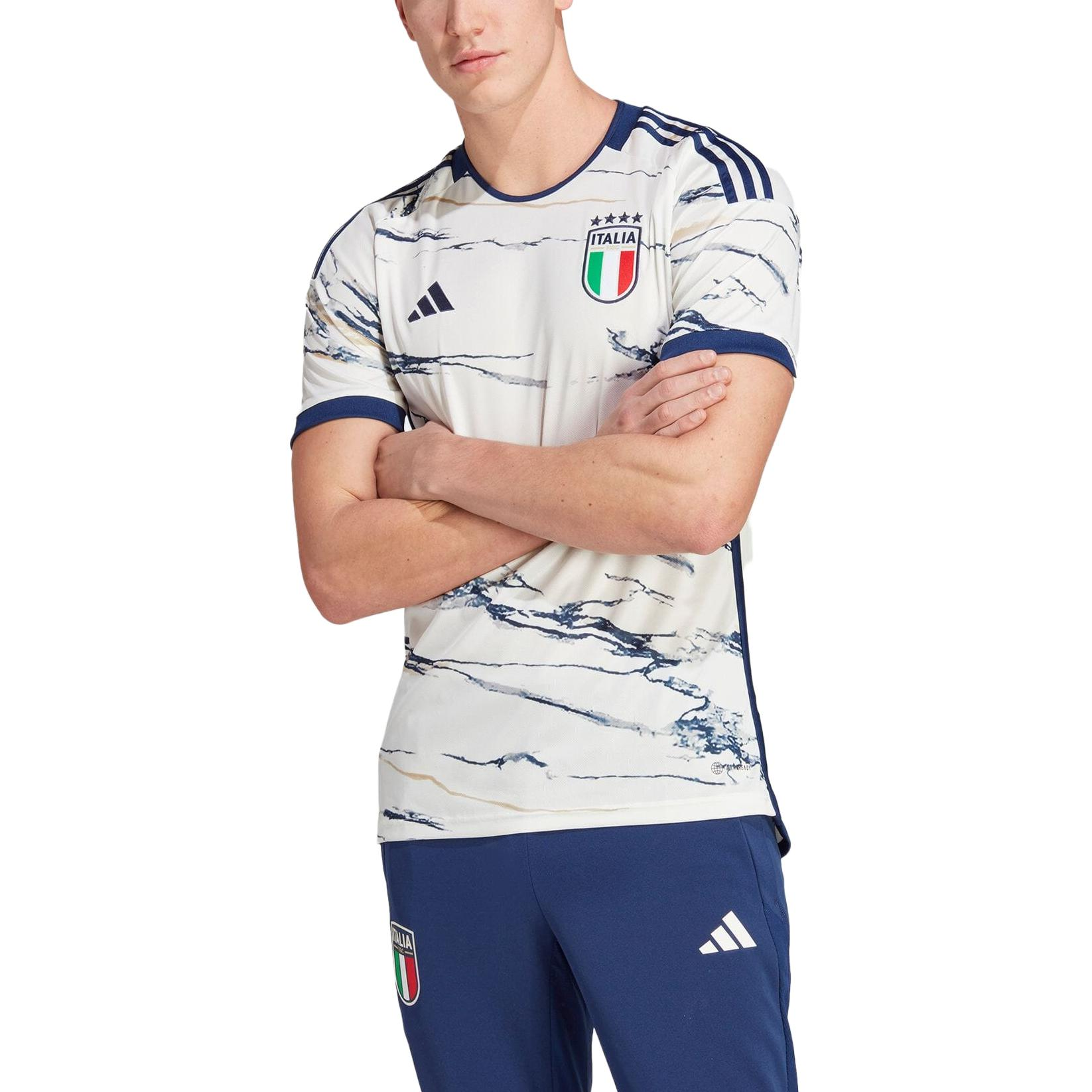 adidas Italy 23 Away Jersey 'Off White' HS9896