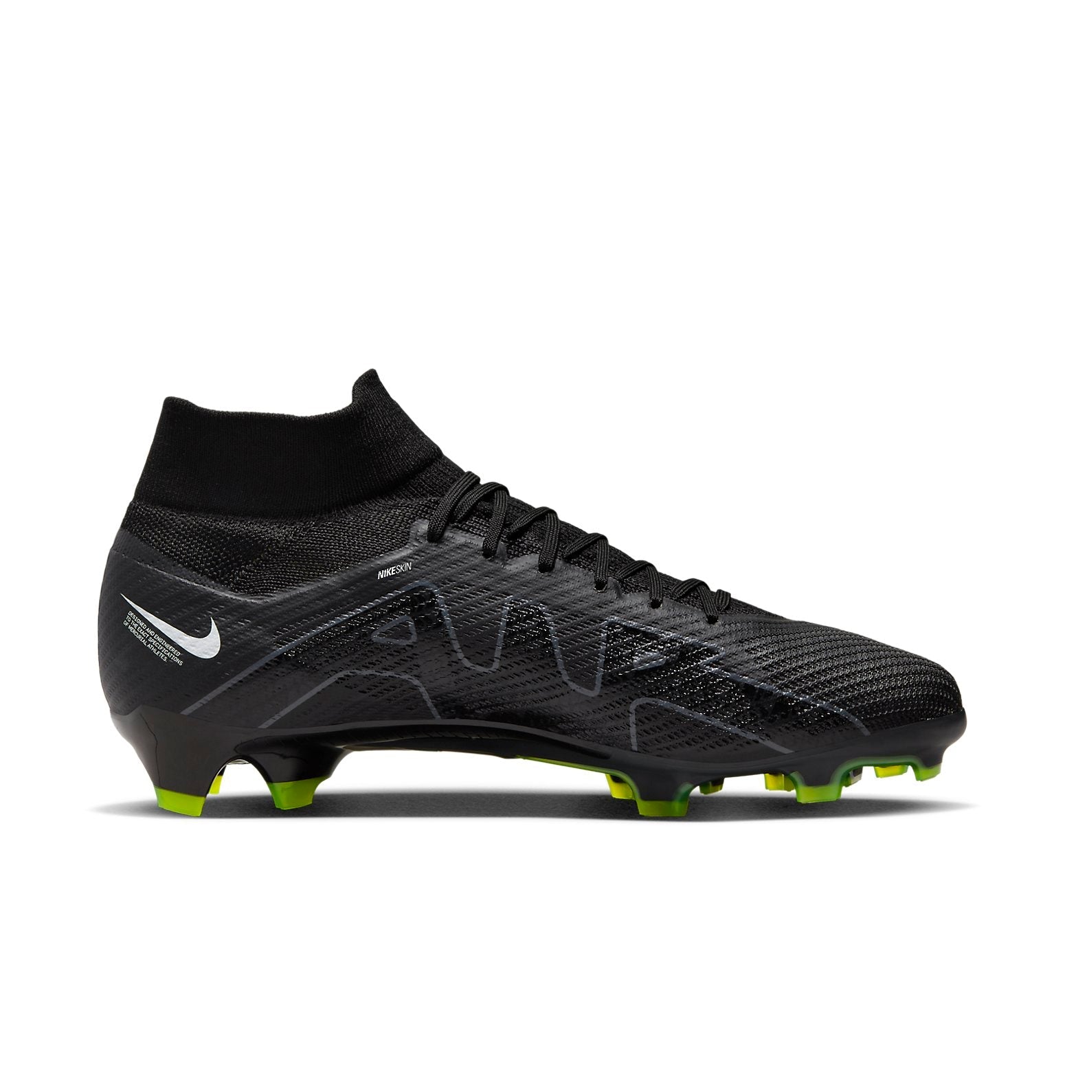 Nike Mercurial Superfly 9 Pro FG 'Black Volt' DJ5598-001