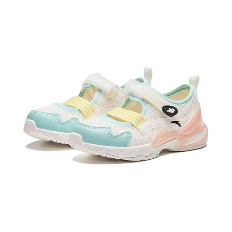 (PS) ANTA Outdoor Sandals 'White Orange Green' A322429931-1
