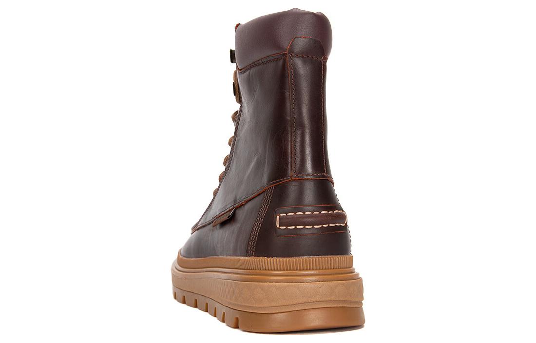 (WMNS) Timberland Ray City Moc Toe Chukka Boots 'Brown Regenerative Leather' A5M3YD57