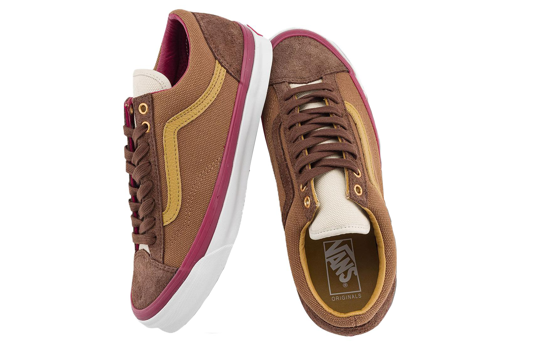 Vans Vault OG Style 36 LX 'Peanut Butter Jelly Brown' VN000C4RBRO