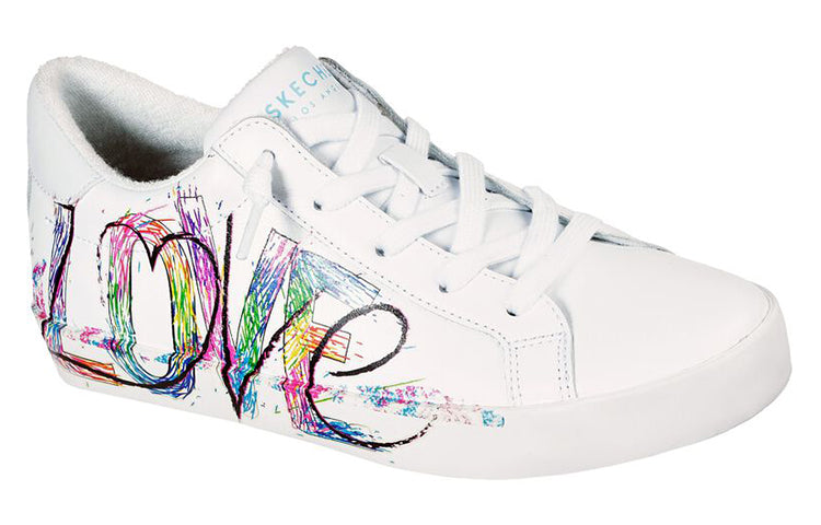 (WMNS) Skechers Diamond Starz 'White Red Yellow' 155528-WHT